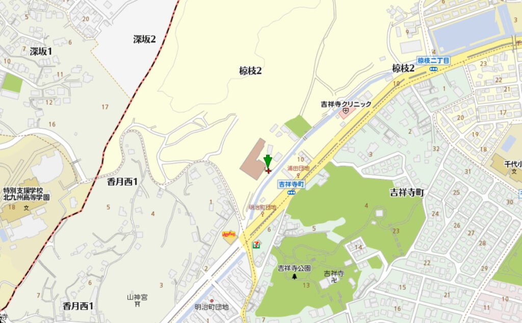 ふじの木村地図