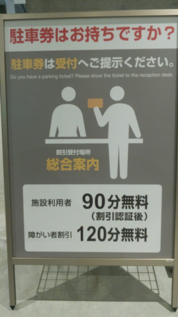 駐車場無料
