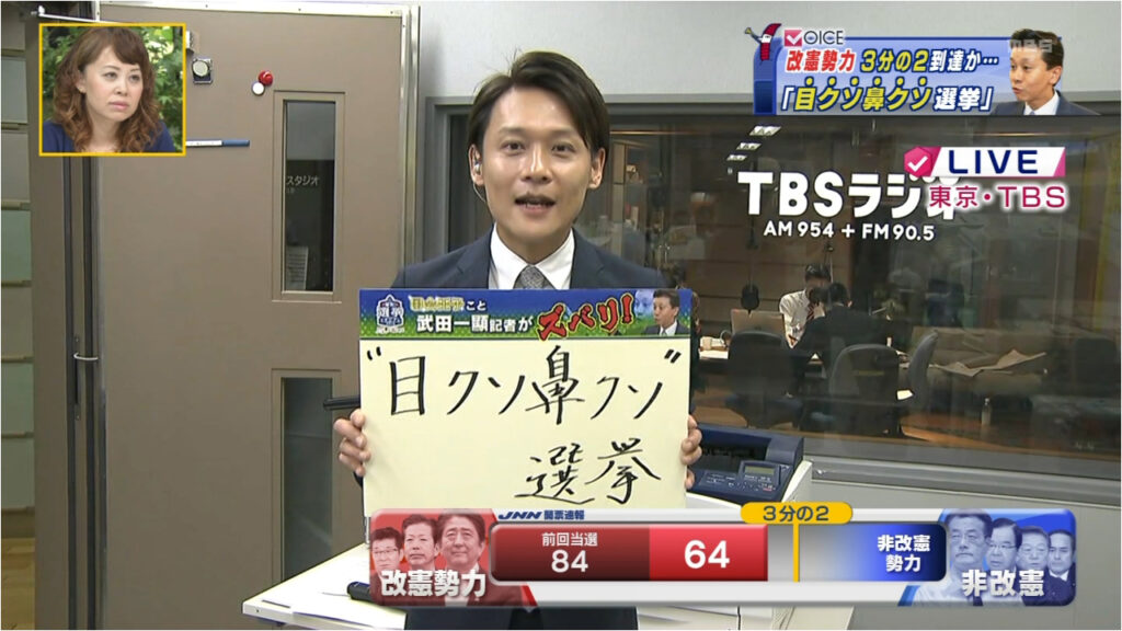 目くそ鼻くそ選挙