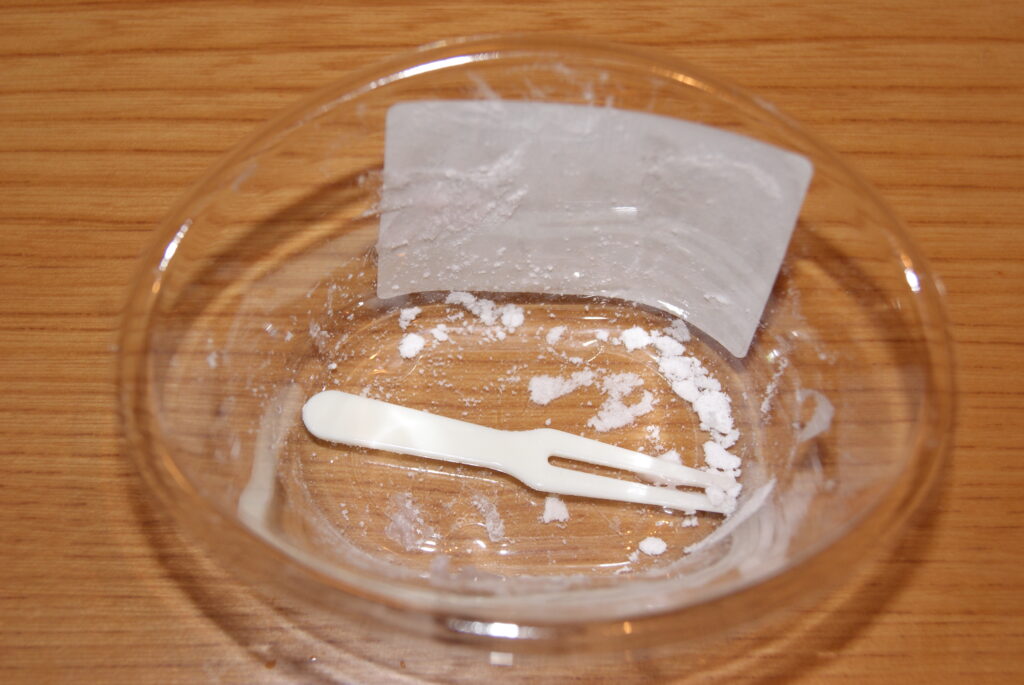 ふんわりチョコもち完食