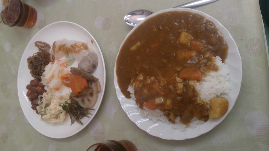 野の花庵カレー沢山